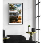 Retro Amerikanare - Bil poster