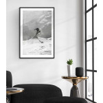 Snowboard in the mountains - Extreme sports poster