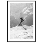 Snowboard in the mountains - Extreme sports poster