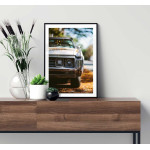 Retro Amerikanare - Bil poster