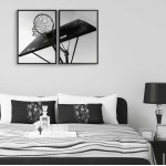 Basket ball hoop - Poster in two pieces