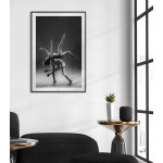 Dans konst - Svartvit fashion poster