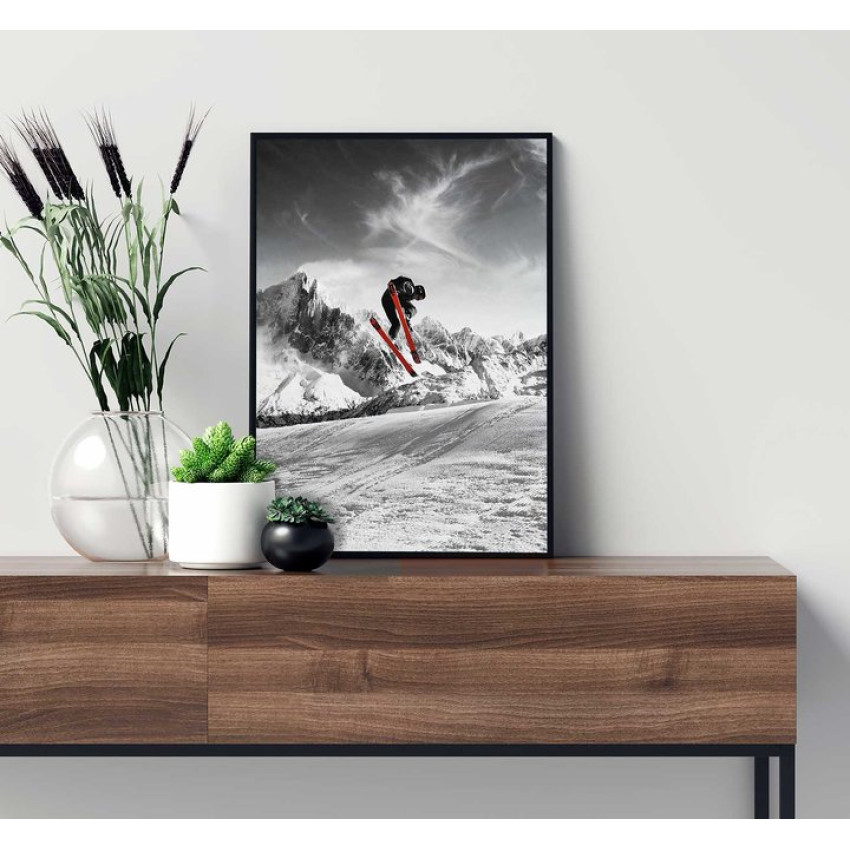 Extreme skidor - Sport poster