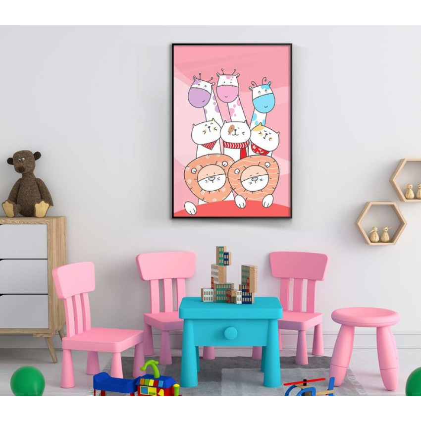 Cute animals - Kids poster