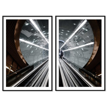 Abstract photo art - Poster in two pieces 