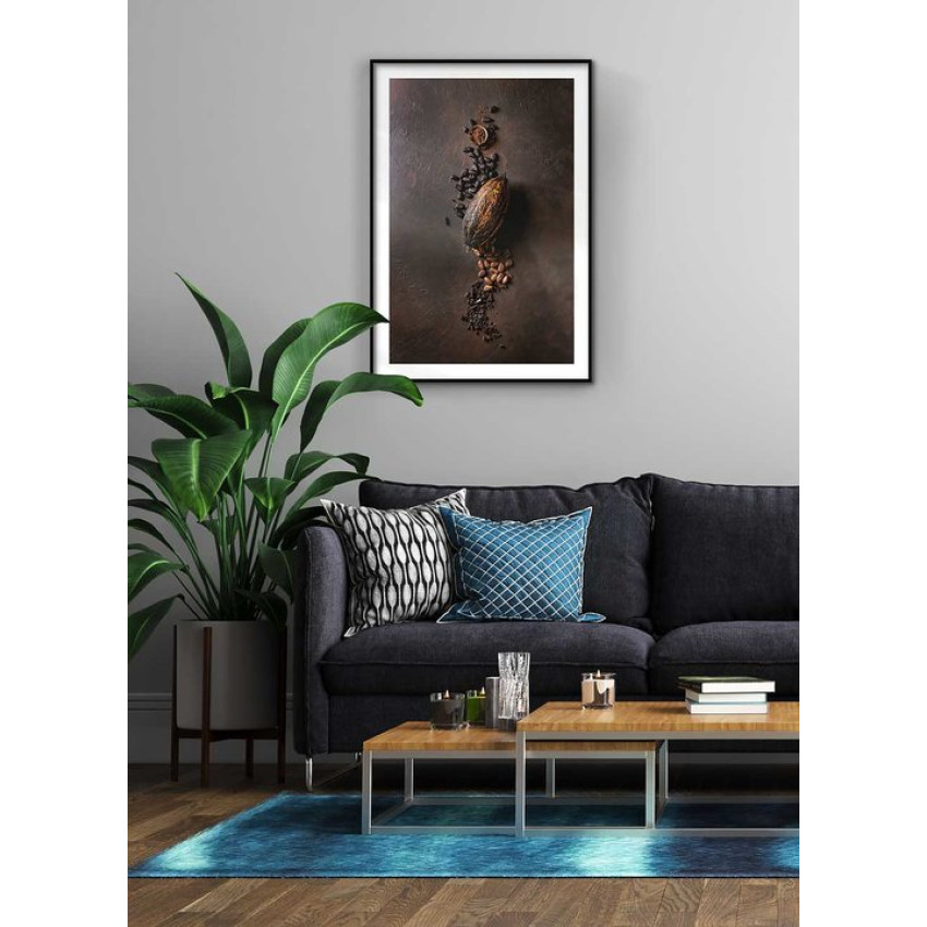 Cacao beans - Elegant poster