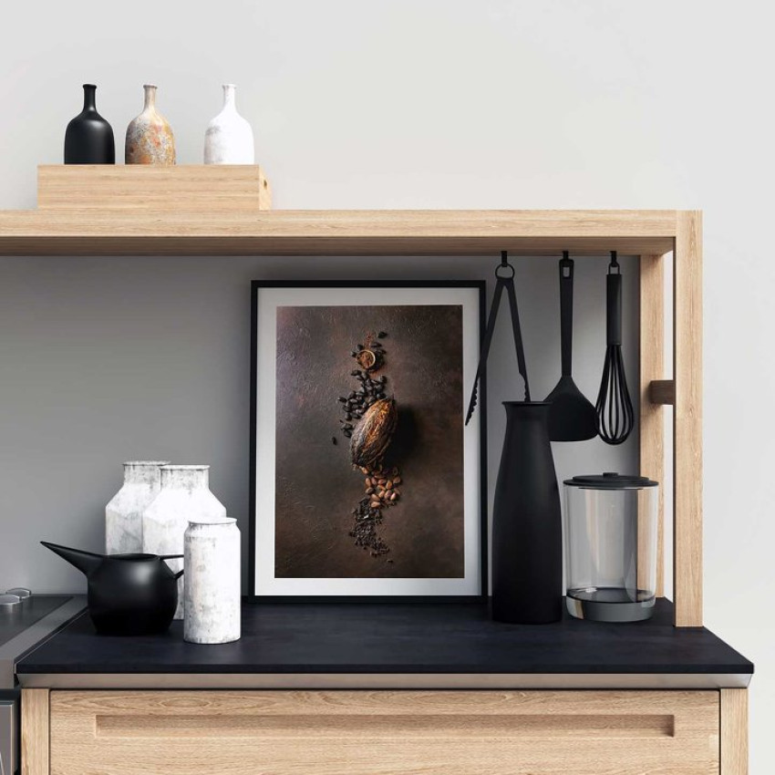 Cacao beans - Elegant poster