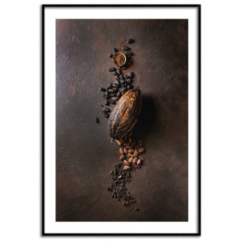Kakao & bönor - Elegant affisch