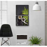 Tea and greens - Modern kitchen poster in two pieces