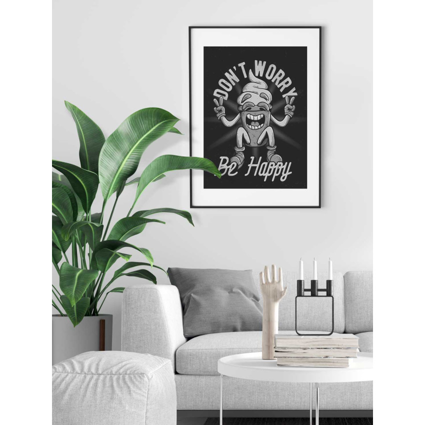 Dont worry, be happy - Trendig plansch