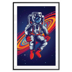 Colorful astronaut - Kids poster