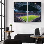 Soccer stadium - Poster in two pieces