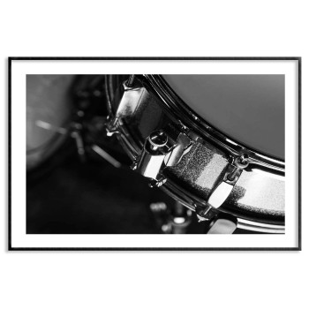 Virveltrumma - Abstrakt musik poster