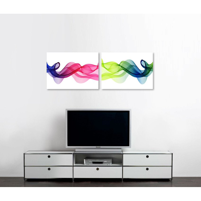 Abstract Colorful Art - Big Poster in Two Pieces