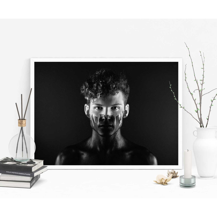 Abstract paint man 30x42 (A3)