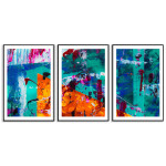 Abstract modern art 50x70cm x 3 posters