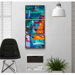 Abstract modern art 50x70cm x 3 posters