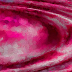 Abstract Pink Mega Drop - Poster in Four Pieces