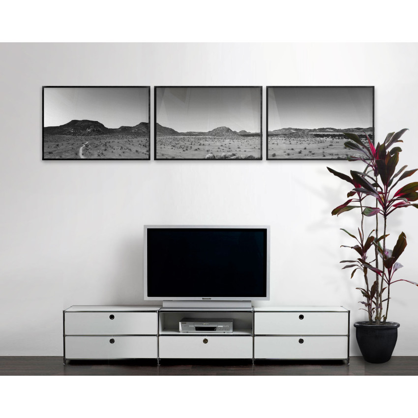 African Desert - Picture in Three Pieces