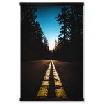 Amerikansk Landsv&auml;g p&aring; Natten - Poster
