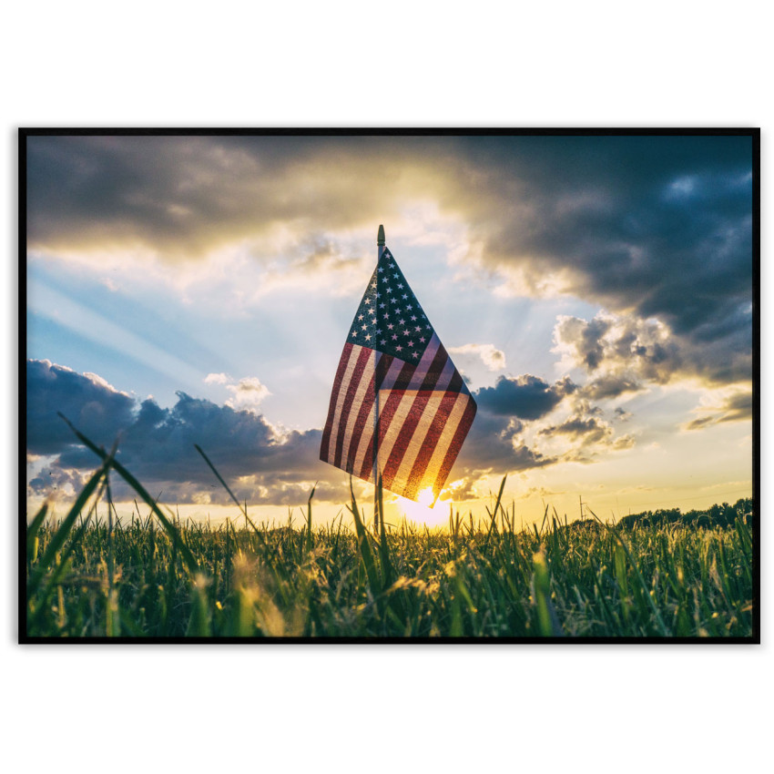 American Patriot Flag - Poster