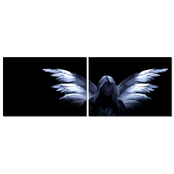 &Auml;ngel i M&ouml;rker - Tv&aring;delad Poster