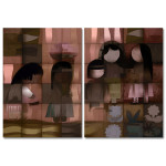 Artsy Family - Poster in Two Pieces