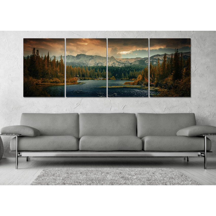 Awesome Nature - Poster in Four Pieces