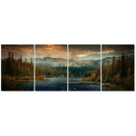Awesome Nature - Poster in Four Pieces