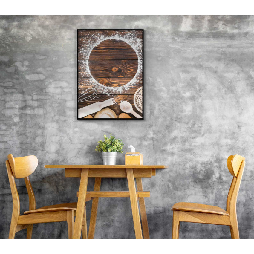 Baking elegant 50x70cm kitchen poster