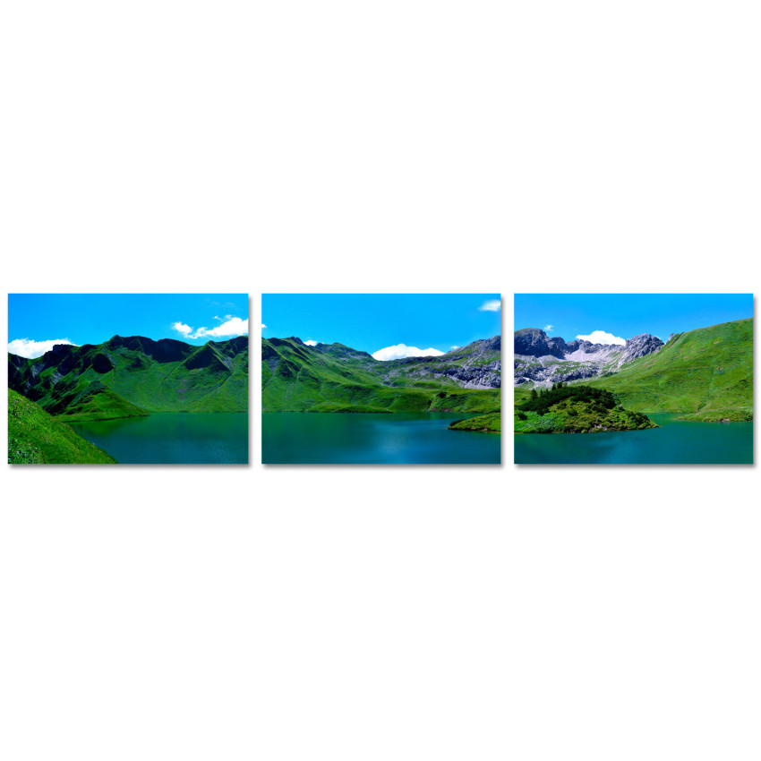 Beautiful Nature Panorama - Big Poster in Three Pieces
