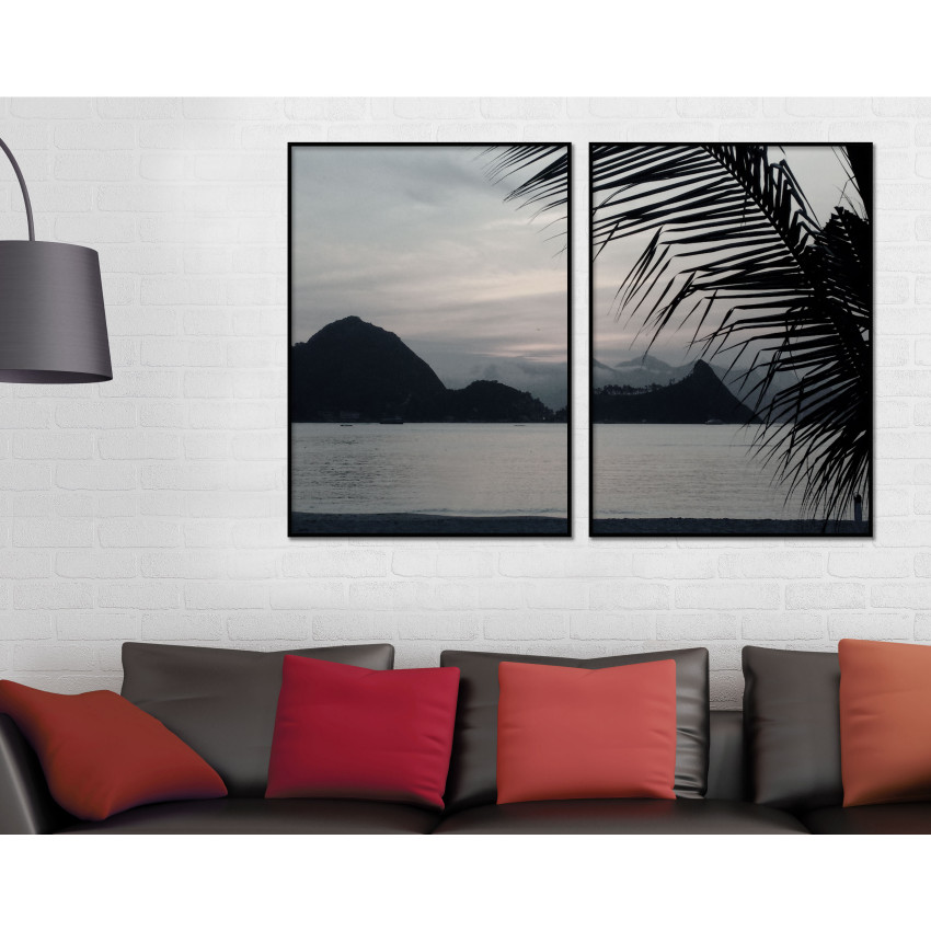 Beautiful Nature Silhuette - Two Piece Poster Set