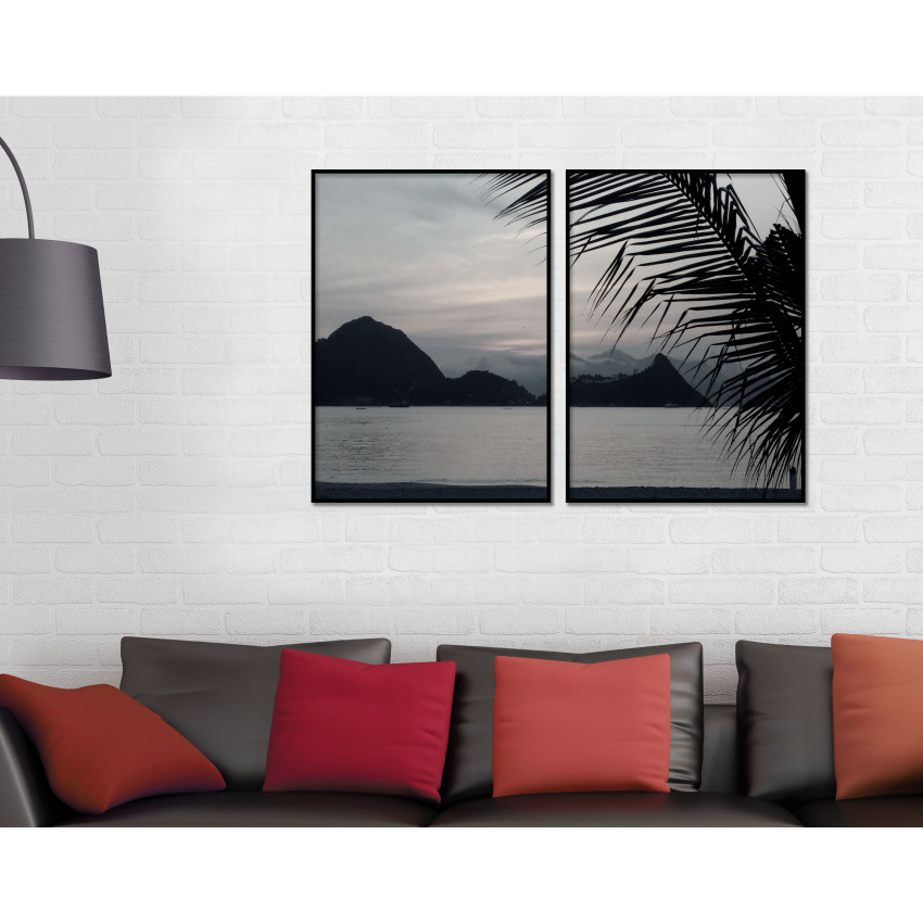 Beautiful Nature Silhuette - Two Piece Poster Set