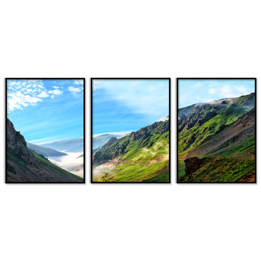 Beautiful Nature - Three Piece Poster