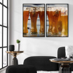 Beer on the Wall - Two Piece Poster