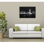 Big Ben i London - Stor Svartvit Poster