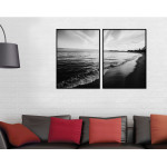 Black and White Poster - Beautiful Beach