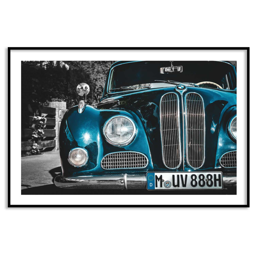 BMW Classic 50x70cm car poster