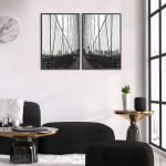 Bro i Brooklyn,  New York - Tvådelad Tavla