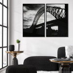 Bridge - Poster in two pieces