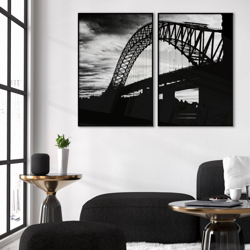 Bridge - Poster in two pieces