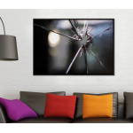 Trasigt F&ouml;nster - Enkel Poster Tavla