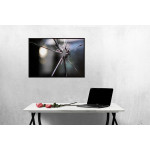 Trasigt F&ouml;nster - Enkel Poster Tavla