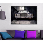 Amerikansk klassiker bil Ford  - Enkel poster