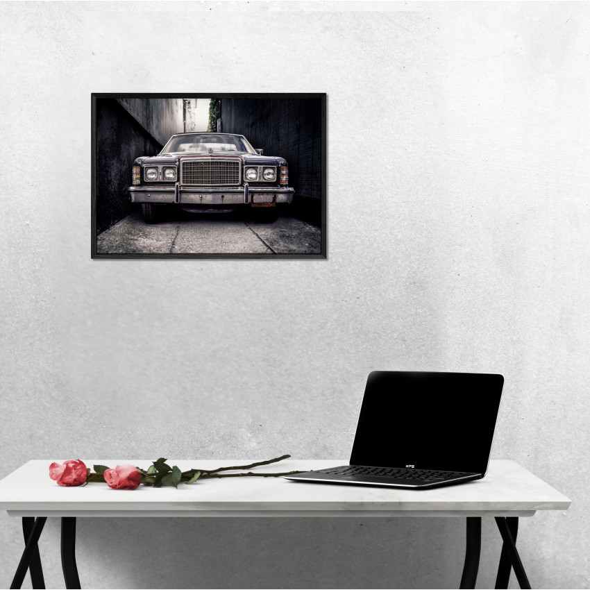 Amerikansk klassiker bil Ford  - Enkel poster