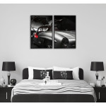 Klassisk sportbil 50x70cm x 2 posters