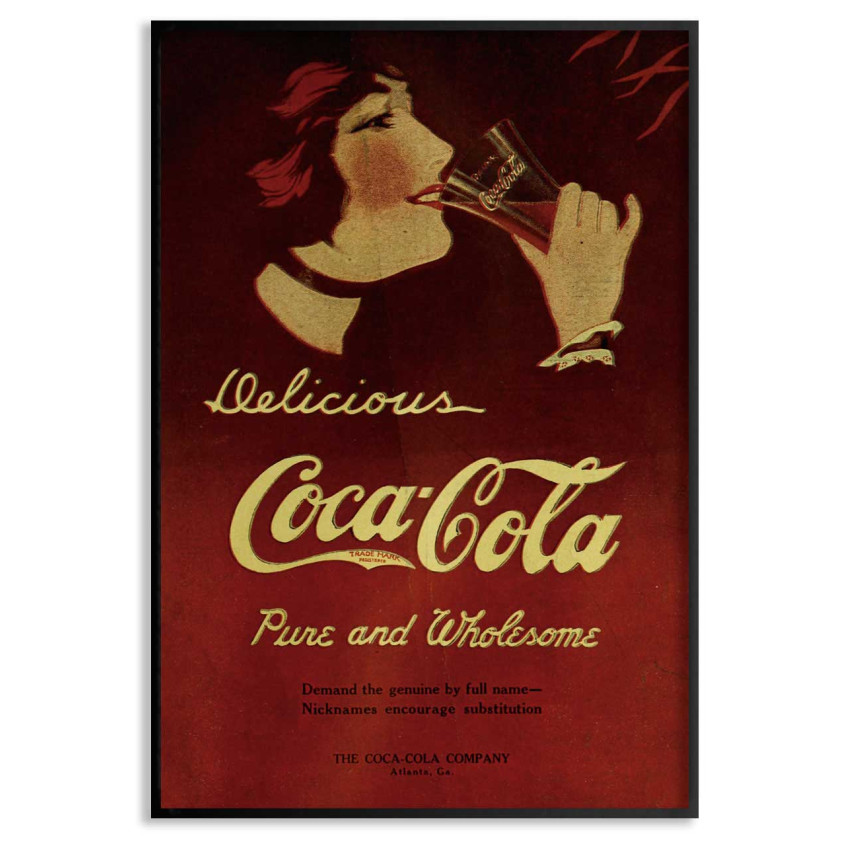 Coke - Retro Poster