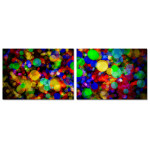 F&auml;rgglada ringar - Poster i tv&aring; delar