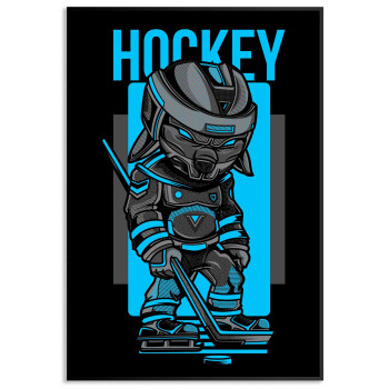 Cool hockey poster 50x70cm | Fri frakt