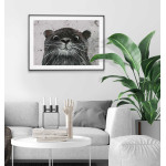 Cute otter - 50x70cm Kids room poster